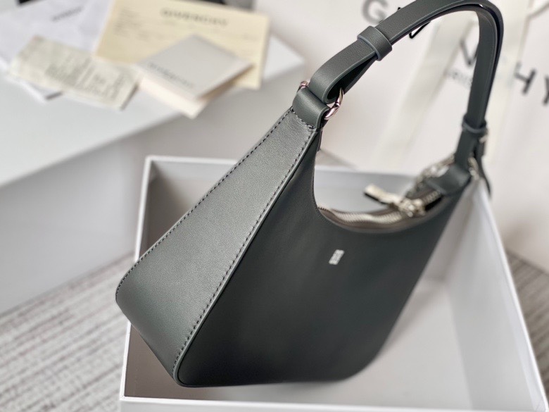 Givenchy Small Moon Cut Out Bag Black/Pink/Cream/Brown/Grey/Dark Grey For Women‎ 9.8in/25cm BB50LGB1A4-001