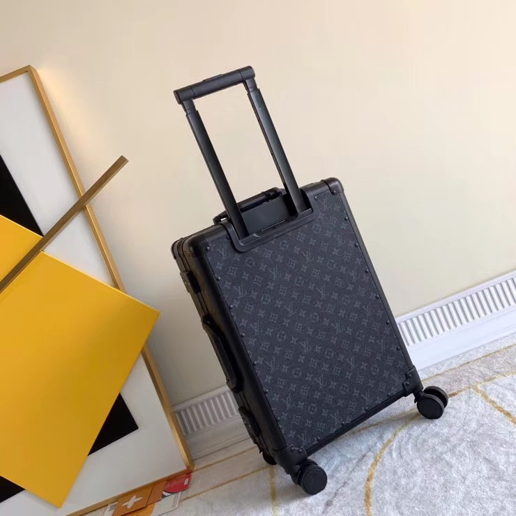 L0vis Vvtt0n Rolling Trunk Monogram Black 55cm/21.6in