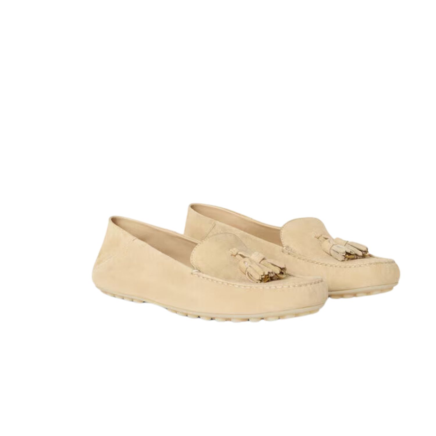 L0r0 P1ana Dot Sole Walk Loafers Melonpan For Women – FAN0109 D0IV