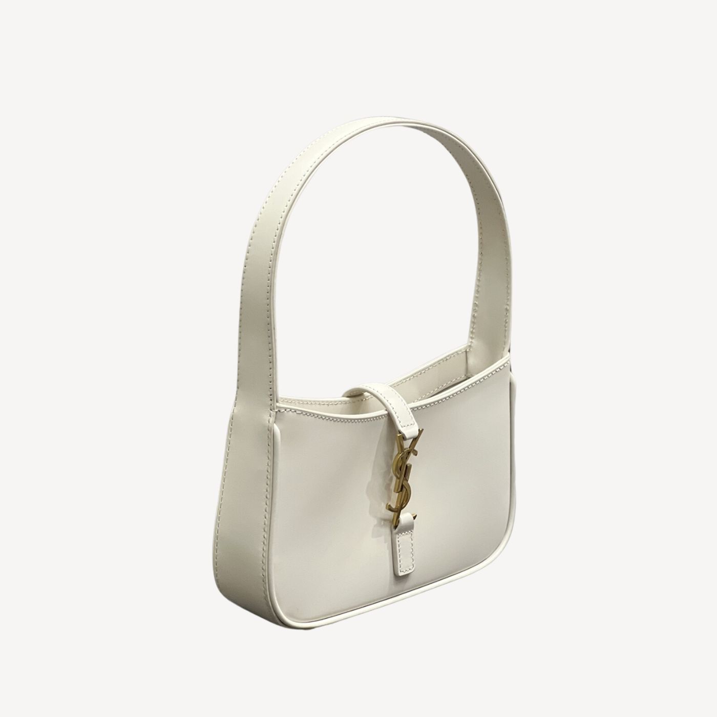 Sa1nt Lau*nt Le 5 A 7 Mini White For Women‎ 7.5in/19cm 7103182R20W9207