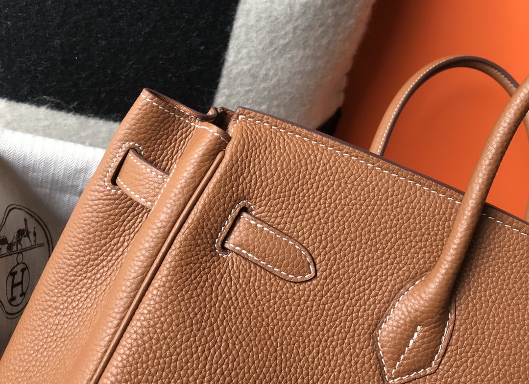 H**me5 Birkin Brown Togo Gold Hardware Bag For Women, Women’s Handbags, Shoulder Bags 30cm/12in