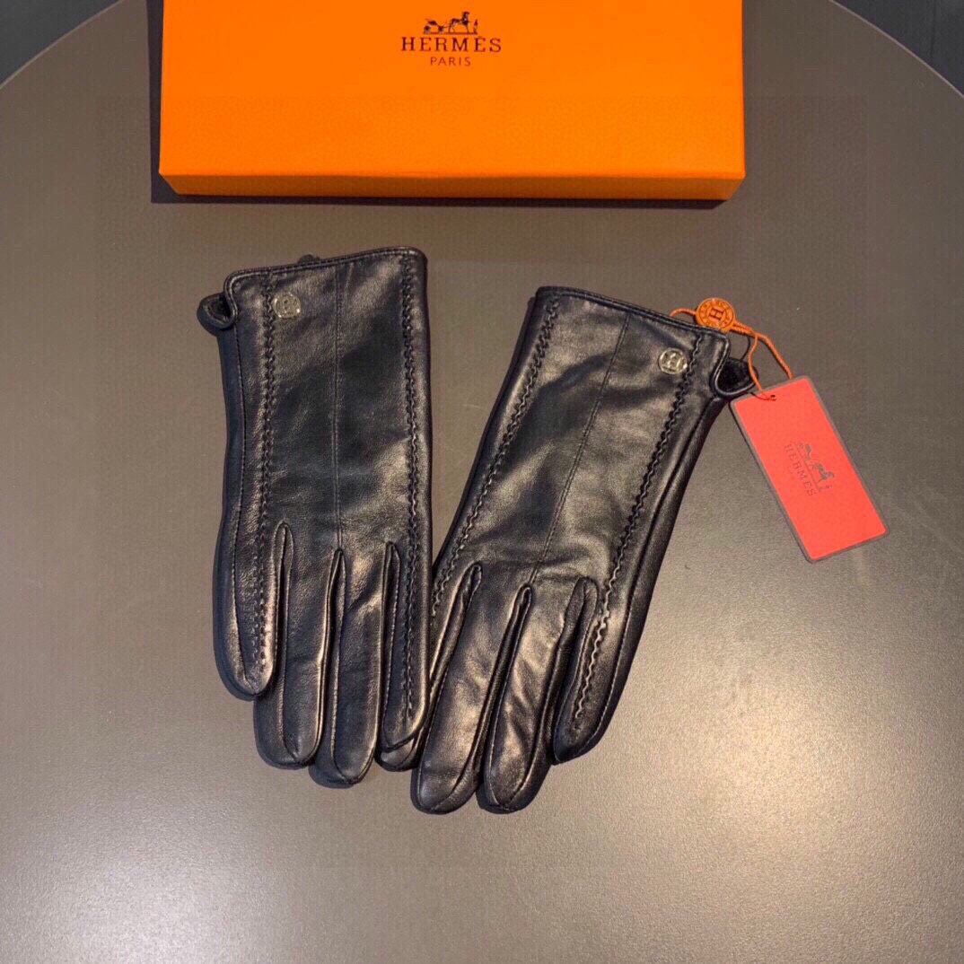 H**me5 Soya Gloves In Black