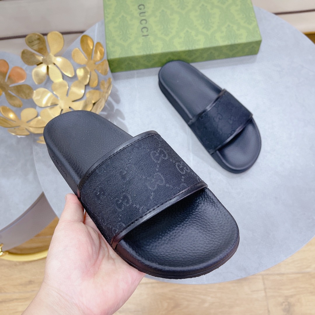 Gvc*1 Women’s GG Slide Sandal Black For Women 407345