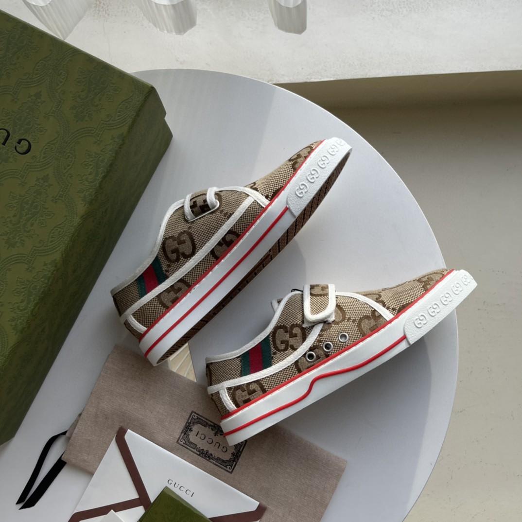 Gvc*1 Women’s Maxi GG Tennis 1977 Sneaker Brown For Women ‎692918 UKO70 2584